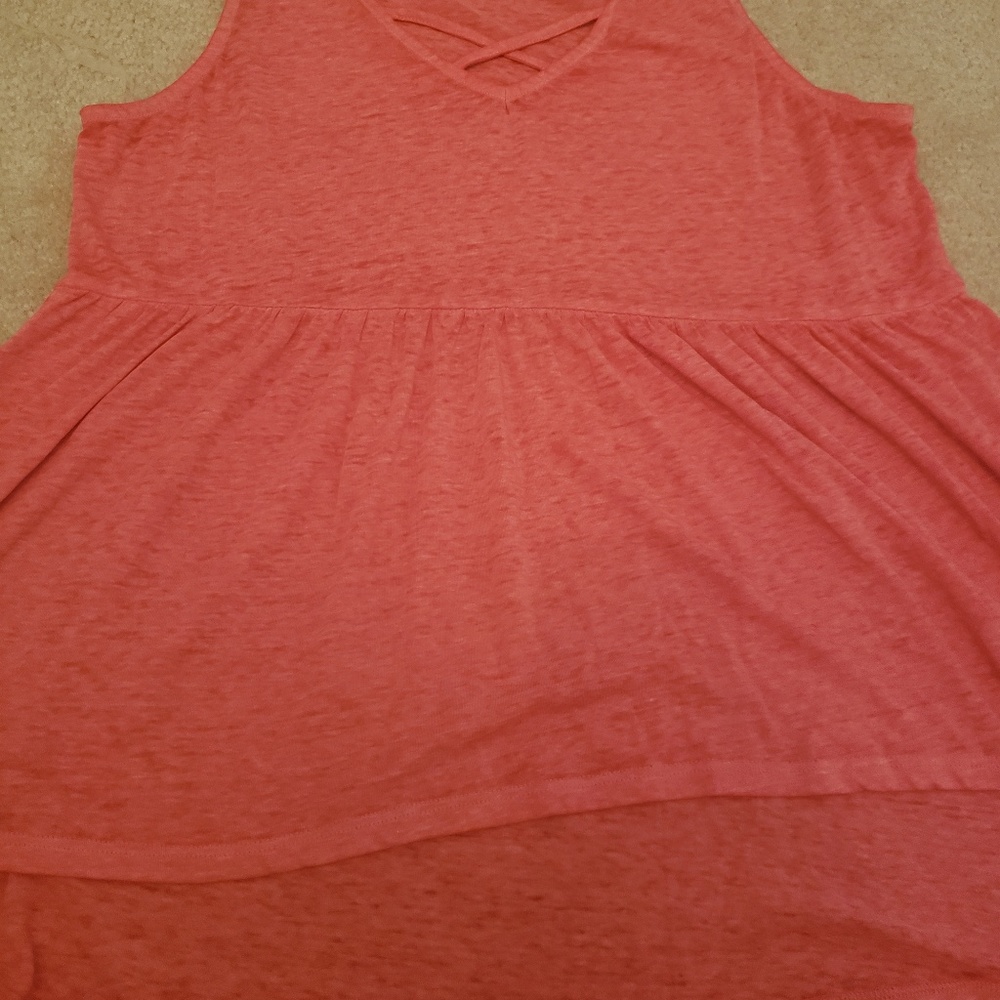 Xl peplum tank
